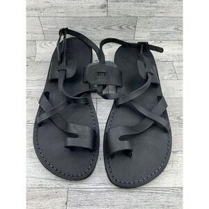 Jerusalem Sandals Handmade Leather Strappy Thong Sandals Walk In‎ Peace